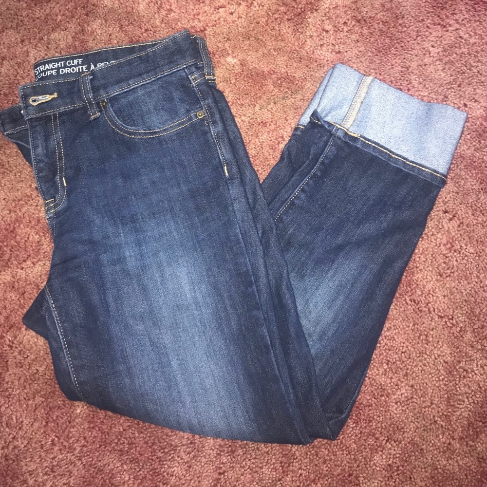 GAP Straight cuff Jeans